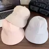 Sombrero de Pescador Rayado Azul Estilo Coreano para Mujer 2026 Primavera Verano Nuevo Estilo Delgado Cara Lisa Muestra Cara Pequeña Circunferencia de Cabeza Grande Gorra de Béisbol