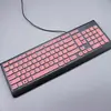 Adecuado para la película de teclado de escritorio todo en uno lenovo lenovo M120K, pasta de silicona con protección a prueba de polvo cóncava-convexa