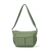 Bolso bandolera casual versátil de tela Oxford para mujer, diseño multicapa con múltiples bolsillos, ligero y duradero, adecuado para viajar, para madres de mediana edad