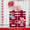 Tablero KT de piso con personajes de boda tridimensionales de gran tamaño, diseño de sala de bodas, boda de compromiso, decoración de sala de estar de boda, estilo de decoración, conjunto de personajes
