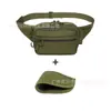 Riñonera exterior con bolsillo para botella de agua, nueva bolsa cruzada para el pecho para hombre, bolsa táctica cruzada para almacenamiento de armas, riñonera para botella de agua para ciclismo