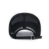 Gorra de Béisbol Transpirable de Malla con Visera Amplia Extendida para el Verano para Hombres, Gorra Estampada de Tejido de Seda, Malla Parcial de Visera Grande, Gorra de Bajo Precio