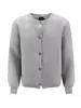 2025 Nuevo Otoño Cárdigan con Cuello de Béisbol Color Sólido Holgado Casual Perezoso Chaqueta Suéter Mismo Estilo para Hombres y Mujeres Tejidos