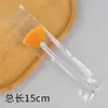 Ferramentas de Beleza Spa DIY Formato de Leque Ácido Frutícola Óleo Essencial Pincel de Maquiagem Aplicador de Máscara Facial Aplicador de Essência Pacote Único Cabo Longo