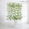 Bambú Artificial Paisajismo Paisaje de Interior Estilo Chino Nuevo Planta Verde Bonsái Patio Hotel Divisor Planta Falsa Adornos Decorativos