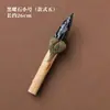 Cuchillo de Piedra Cruda Natural Adornos Obsidiana Ojo de Tigre Piedra Gema Pulida Modelo de Cuchillo sin Filo Atrezzo Fabricante Mayorista