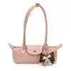 Bolso tipo baguette de mango largo de diseño nicho de alta gama estilo francés otoño 2026, bolso de hombro, bolso cruzado, bolso de axila, bolso de mano