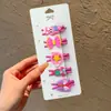 Presilhas de Cabelo Fofas Sanrio com Laço Acessórios de Cabelo para Meninas Presilhas para Cabelo de Bebê Presilhas para Franja Conjunto de Grampos Pequenos para Meninas