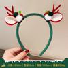 Chifres de Natal Headband Ano Novo Natal Bonito Reunindo Chifres Boneco de Neve Headwear de Férias Transfronteiriças