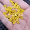 Cuentas de Ábaco de Ágata Amarilla y Jade, Cuentas Sueltas de Jade, Cuentas Separadoras de Calcedonia Amarilla, Accesorios para Joyería DIY, Cuentas de Jade Hechas a Mano