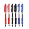 Caneta Gel Tipo Empurrar K35 Preto Azul Vermelho 0.5mm Caneta de Assinatura Ponta Esférica Caneta D'água para Escritório Estudante Caneta Carbono Jump