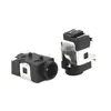 Conector Hembra DC SMD Conector de Alimentación DC DC031A 3.5 de Cuatro Pines Resistente a la Temperatura Horizontal con Pin de Posicionamiento Resistente a Altas Temperaturas