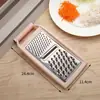 Rallador Práctico para Frutas y Verduras Multifuncional para el Hogar Rallador de Jengibre y Ajo Molinillo Plano para Patatas Pepino Herramienta para Rallar