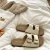 Chinelos Birkenstock para Mulheres, Novo Modelo Verão 2026, High-End, Super Populares, Sandálias de Praia Planas Macias, Chinelos Pequenos Estilo Francês