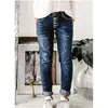 Estación independiente de comercio exterior transfronterizo europeo y americano Amazon jeans de mezclilla rectos elásticos lavados para mujer talla grande
