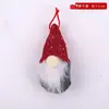 Feltro de Natal boneca pequena chapéu do Papai Noel enfeites enfeites atmosfera decorações presente embalagem de presente