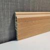 Rodapié de PVC con Clavo Oculto Tira Antipolvo Base de Fibra de Bambú Borde Invisible Estilo Moderno Piso con Borde a Presión
