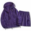 Ropa de protección solar Dopamina UPF50 para hombres y mujeres nuevo verano pareja transpirable exterior piel gabardina traje de pesca