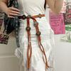 Cadena de Cintura de Estilo Étnico Bohemio para Mujer 2023 Nuevo Cinturón de Cobre Estilo Tierra con vestido Cinturón para Jeans