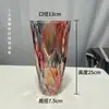 Jarrón Grande de Cristal Transparente Transfronterizo Personalizado Hidropónico Flores de Bambú Ricas Decoración de Escritorio Adornos para Arreglos Florales Venta al por Mayor