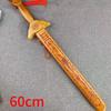 Espada de madera de durazno de Feicheng hacha de madera de durazno puesto de lugar escénico artesanías talla de madera espada de madera de durazno bastón de madera de durazno
