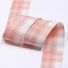 Cinta tejida de cuadros JK de doble cara estilo académico para lazos hechos a mano, accesorios para el cabello, solapa de ropa, accesorios de lazo, material para envolver regalos
