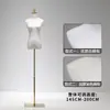 Suporte de manequim para exposição de roupas femininas, manequim para lojas de roupas, manequim de meio corpo para vestidos de noiva e modelo de exposição para lojas de roupas femininas