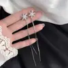 Novos Brincos de Tarraxa Agulha de Prata Esterlina S925 Moda Pérola Venda Quente Brincos Fada Pequeno Fresco Simples Temperamento Joias