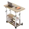 Mesa de Cabeceira Móvel para Uso Doméstico no Quarto, Sala de Estar, Sofá, Mesa Preguiçosa, Mesa de Cabeceira com Altura Ajustável, Mesa de Computador para Atacado Transfronteiriço