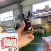 Versión Mejorada del Stick para Ojos de Sándalo Púrpura Ojo de Cuerno Zhuque Sanzhe y Palo Relajante para Puntos de Acupuntura de Ojos de Flor de Loto