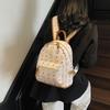 Mochila de Faculdade para Estudantes do Sexo Feminino, Modelo Novo 2025, Versátil, Estilosa, Estampada, Mochila Pequena de Alta Qualidade