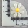 Perlado Pequeño Fresco Girasol Material Banda de Goma Pequeña Margarita Accesorios para el Cabello Pegamento Crema DIY Niños Accesorios para Funda de Teléfono Móvil