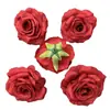 Flor artificial cabeza de rosa de diamante arreglo floral para boda decoración de flor artificial material de flor DIY para arreglo floral