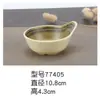 Vajilla de Melamina Imitación Porcelana Diseño de Bambú Creativo Bol de Bambú Restaurante Hotel Plato Tubo de Bambú Juego de Mesa de Cuatro Piezas Recipiente para Aceite