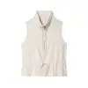 Para Ropa Femenina Transfronteriza Estilo Europeo y Americano Verano 2025 Nuevo Conjunto Casual Chaleco Holgado Ajustable + Pantalones de Pierna Ancha Holgados