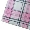 Tela de cuadros teñida en hilo cepillado para otoño e invierno en stock para ropa, ropa de hombre y mujer, ropa de niños, pantalones, faldas y camisas