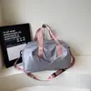 Bolsa de Natação Feminina Separação Molhado e Seco Bolsa de Ginástica Masculina Grande Capacidade Bolsa de Armazenamento Esportivo Bolsa de Viagem Impermeável Bolsa de Mão