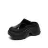 Pantuflas Cerradas sin Cordones para Mujer, Diseño Hueco, Nuevo Estilo Verano 2026, Pantuflas Cerradas de Suela Gruesa que Aumentan la Altura para Mujeres Bajitas
