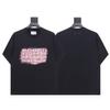 Três Etiquetas Completas, Exclusivamente para Vendas Transfronteiriças, Camiseta Masculina 100% Algodão Fio Duplo, Manga Curta, Alta Qualidade, Em Estoque