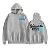 Sudadera con Estampado de Álbum Musical de Rapper Blessing para Hombre y Mujer, Sudadera Retro Gótica de Calle, Casual y Cómoda