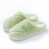 Pantuflas de Algodón Peludo para Mujer, Uso Exterior Otoño e Invierno, Suela Gruesa, Uso en Casa, Calientes, Forradas de Felpa, Cómodas, Pantuflas para Dormitorio de Pareja, Pantuflas Postparto para Hombre