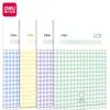 Caderno Deli com Encadernação Costurada Caderno Simples Lined de PP Caderno Inglês Espesso Caderno Transparente para Escrita Papelaria Atacado