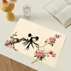 Nuevo Tapete de Té Estilo Chino, Impermeable, Resistente al Aceite, Secado Rápido, Tapete de Mesa de Cuero de PU, Una Pieza en Stock, Personalización al por Mayor