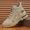 Otoño 2026 Nuevas Botas Martin para Hombre Estilo Británico Botas de Trabajo Moda Coreana Zapatos de Senderismo Zapatos de Hombre de Moda