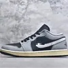 Zapatillas Unisex Auténticas Putian Shoes Aj1 de Caña Baja Cuero Genuino Moca Baloncesto Jordan Low Se Edición Limitada San Valentín Zapatos Casuales