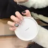 Ojo de Gato Puras Uñas Portables Hechas a Mano Ins Avanzado Degradado Nude Puro Deseo Blanqueador Rosa Aurora Pegatinas para Uñas Ojo de Gato