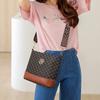 Novas Bolsas Femininas, Bolsas Femininas Estampadas de Alta Moda, Bolsas de Ombro Retrô Europeias e Americanas, Bolsas Transversais Versáteis de Grande Capacidade