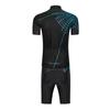 SALETU Traje de Ciclismo de Tirantes de Manga Corta de Araña Verano Ropa de Bicicleta para Hombre Competición de Bicicleta de Montaña