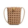 Atacado 2026 Novo Estilo Nó de Moinho de Vento Tecido Vertical Crossbody Bolsa para Celular Simples Mini Design de Nicho Bolsa de Ombro Único Feminina