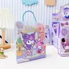 Caja de Regalo Set de Papelería de Dibujos Animados Kuromi Bolsa Sorpresa Caja Sorpresa Cuaderno de Notas Papelería para Estudiantes Paquete de Regalo Sorpresa Regalo